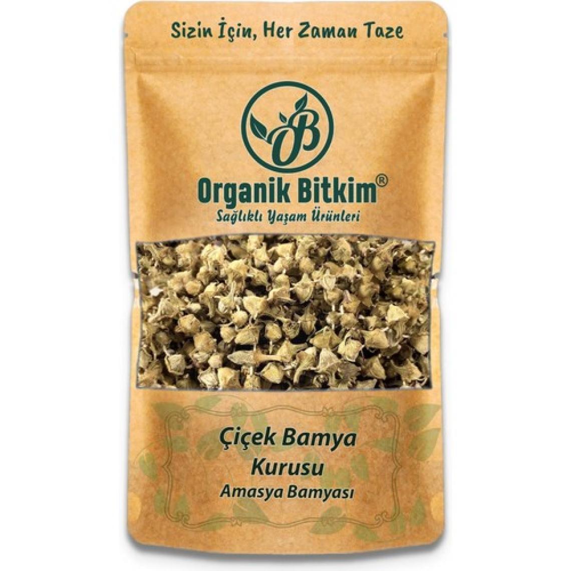 Organik Bitkim Çiçek Bamya Kurusu (Amasya Bamyası) 1000 gr