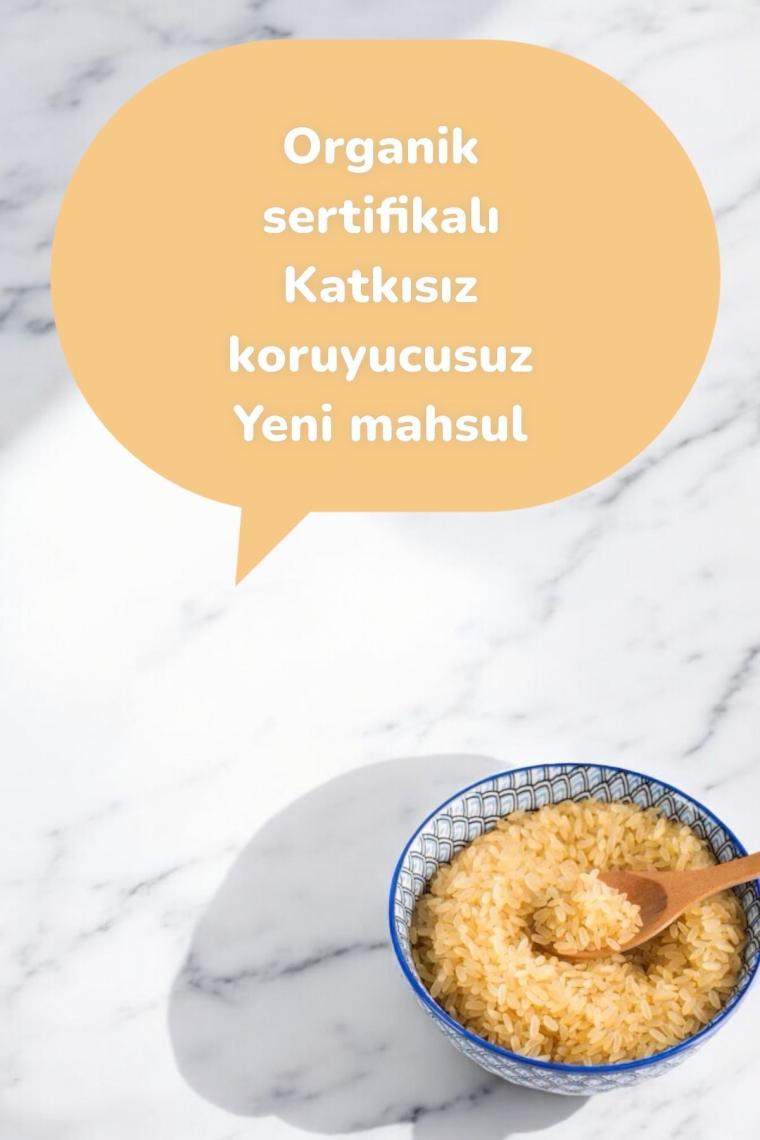 Organik Pirinç Baldo 500gr