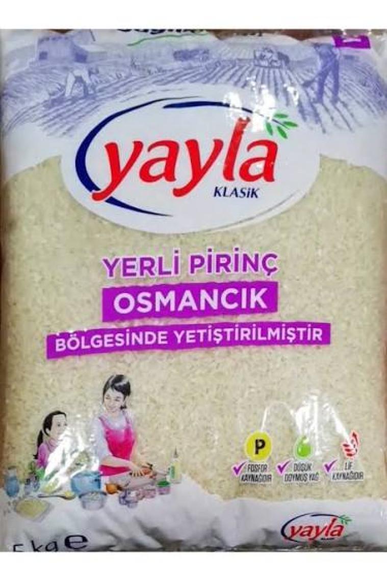 Yayla Osmancık Yerli Pirinç 5 kg