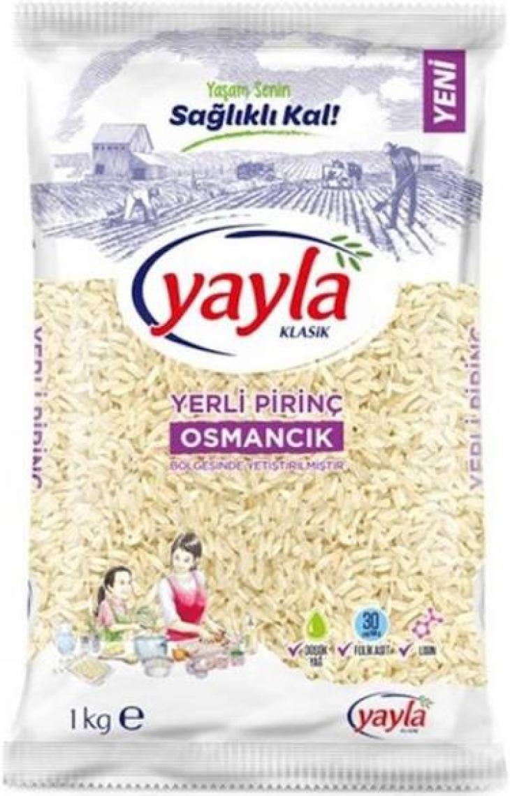 Yayla Osmancık Yerli Pirinç 1 kg