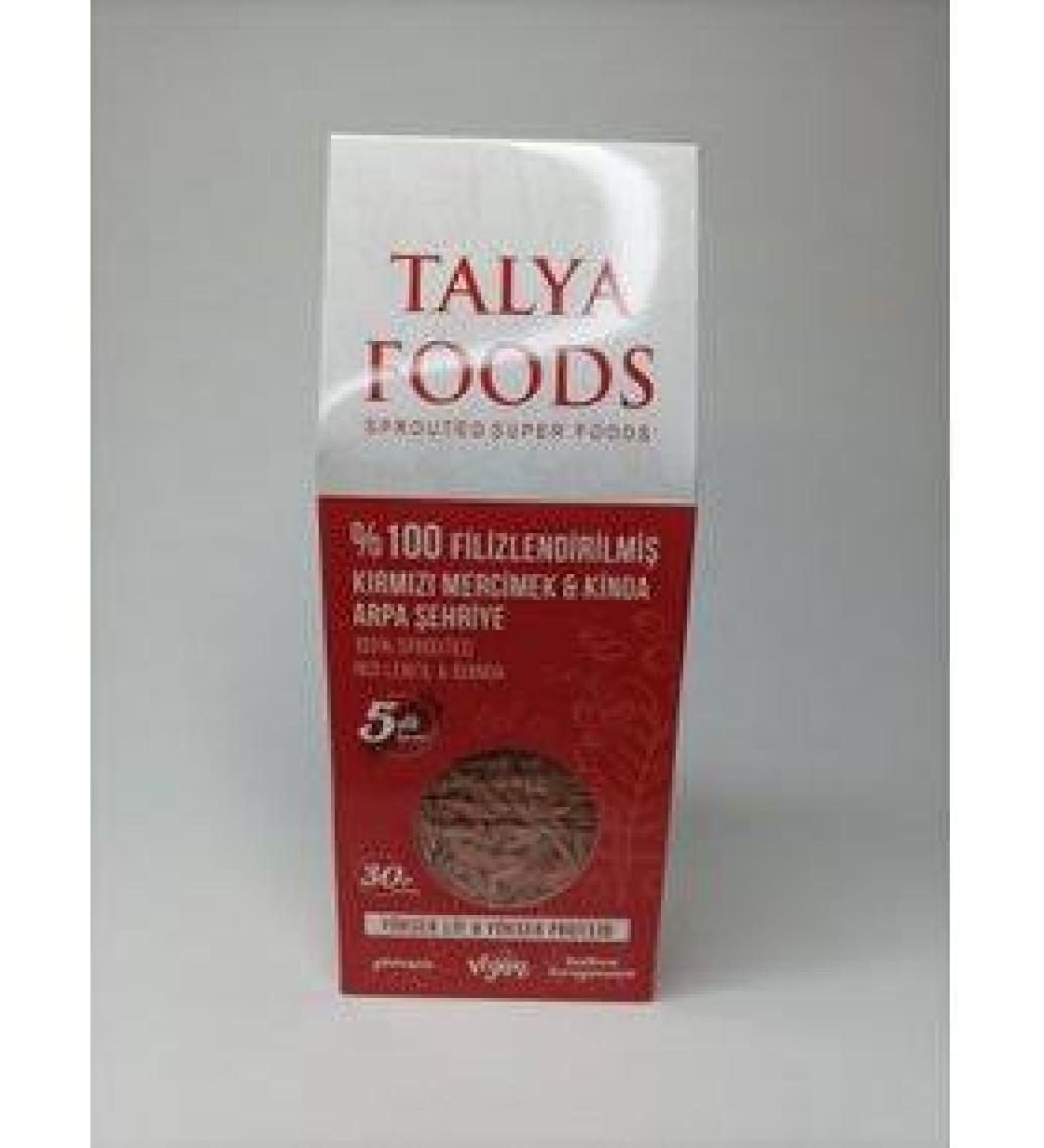 Talya Foods Talya Filizlenmiş Kırmızı Mercimek  Kinoa Şehriye 200 gr
