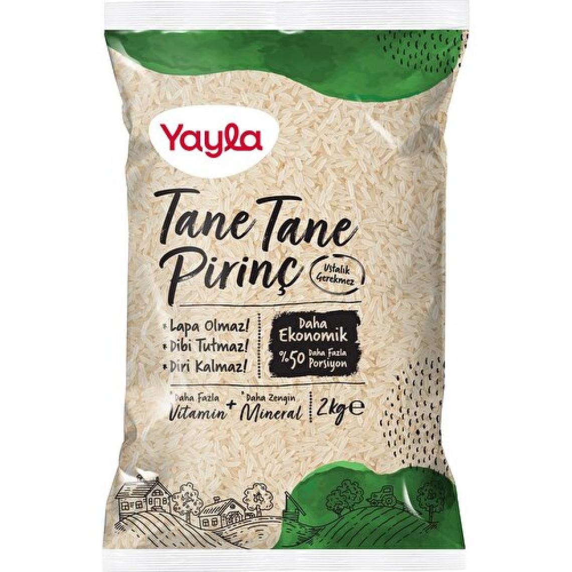 Yayla 2 kg Tane Tane Pirinç