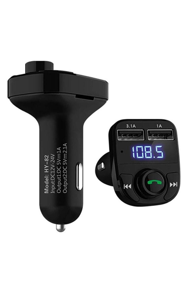Car X8 Araç Fm Transmitter Bluetooth Usb Mp3 Sd Kart Çakmaklık Girişli Oto Müzik Çalar Kiti