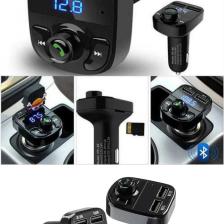 Car X8 Araç Fm Transmitter Bluetooth Usb Mp3 Sd Kart Çakmaklık Girişli Oto Müzik Çalar Kiti