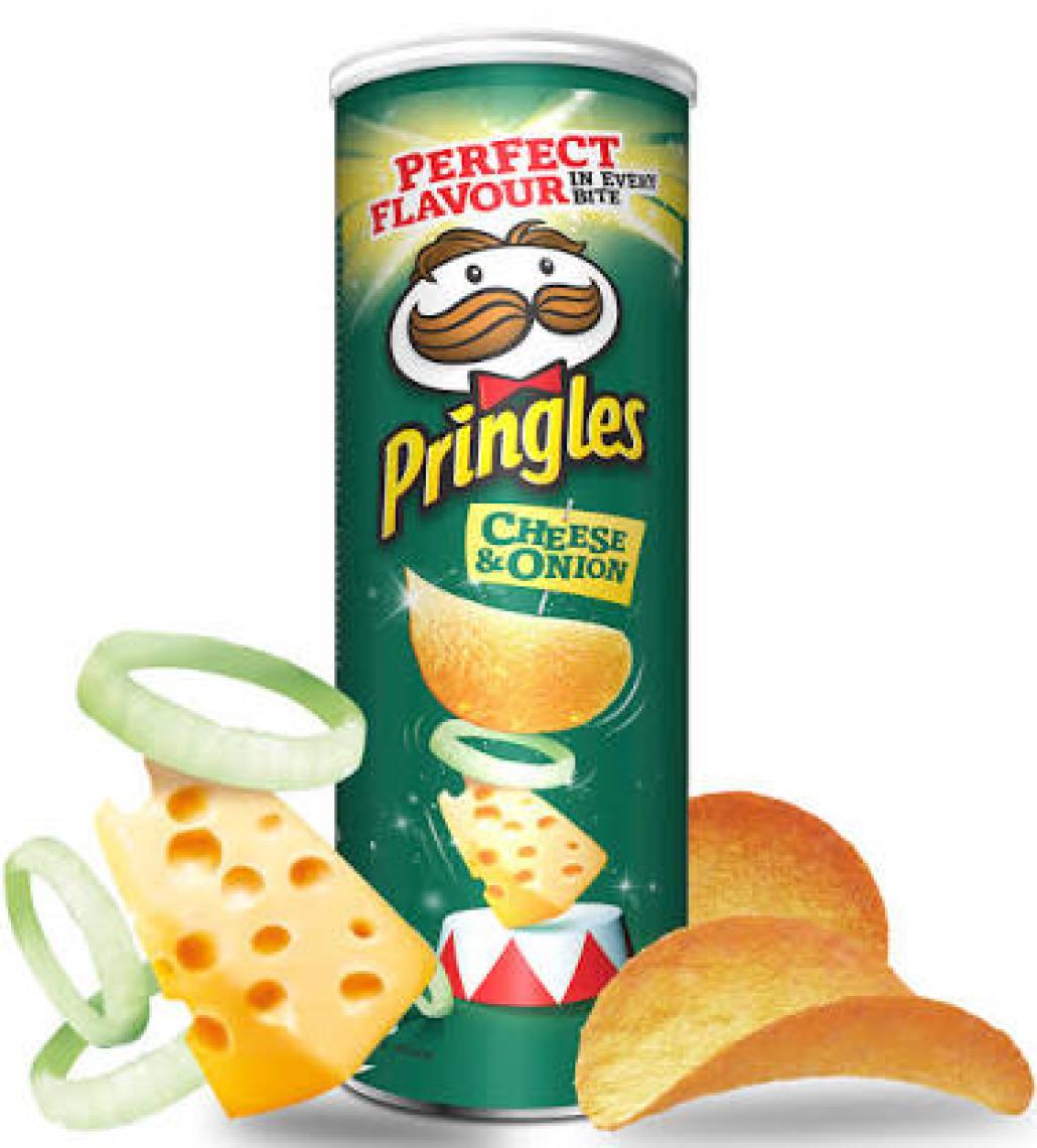 Pringles Cheese&Onion 165 gr