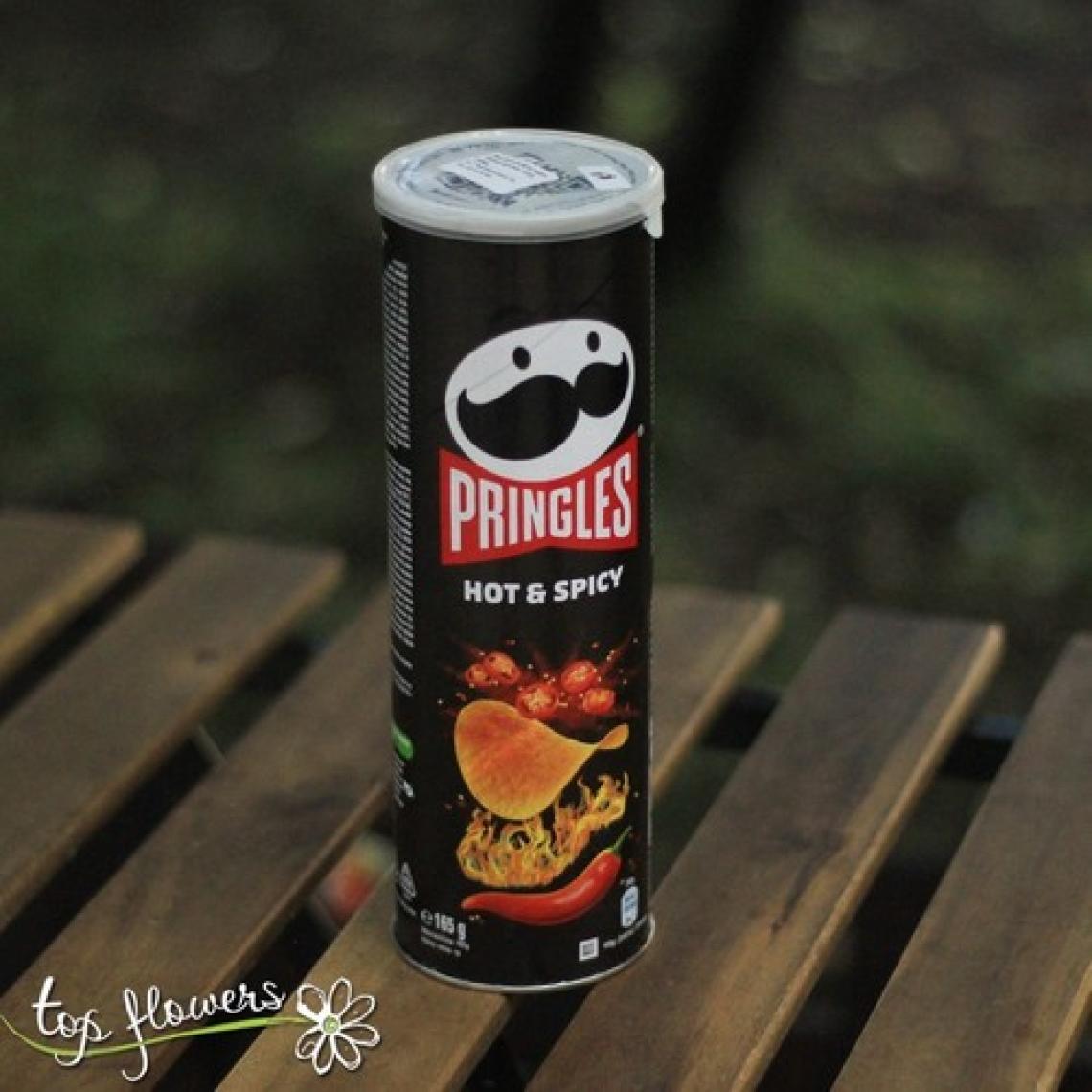 Pringles Hot & Spıcy 165 Gram - Pringles Acılı ve Baharatlı 165 Gram