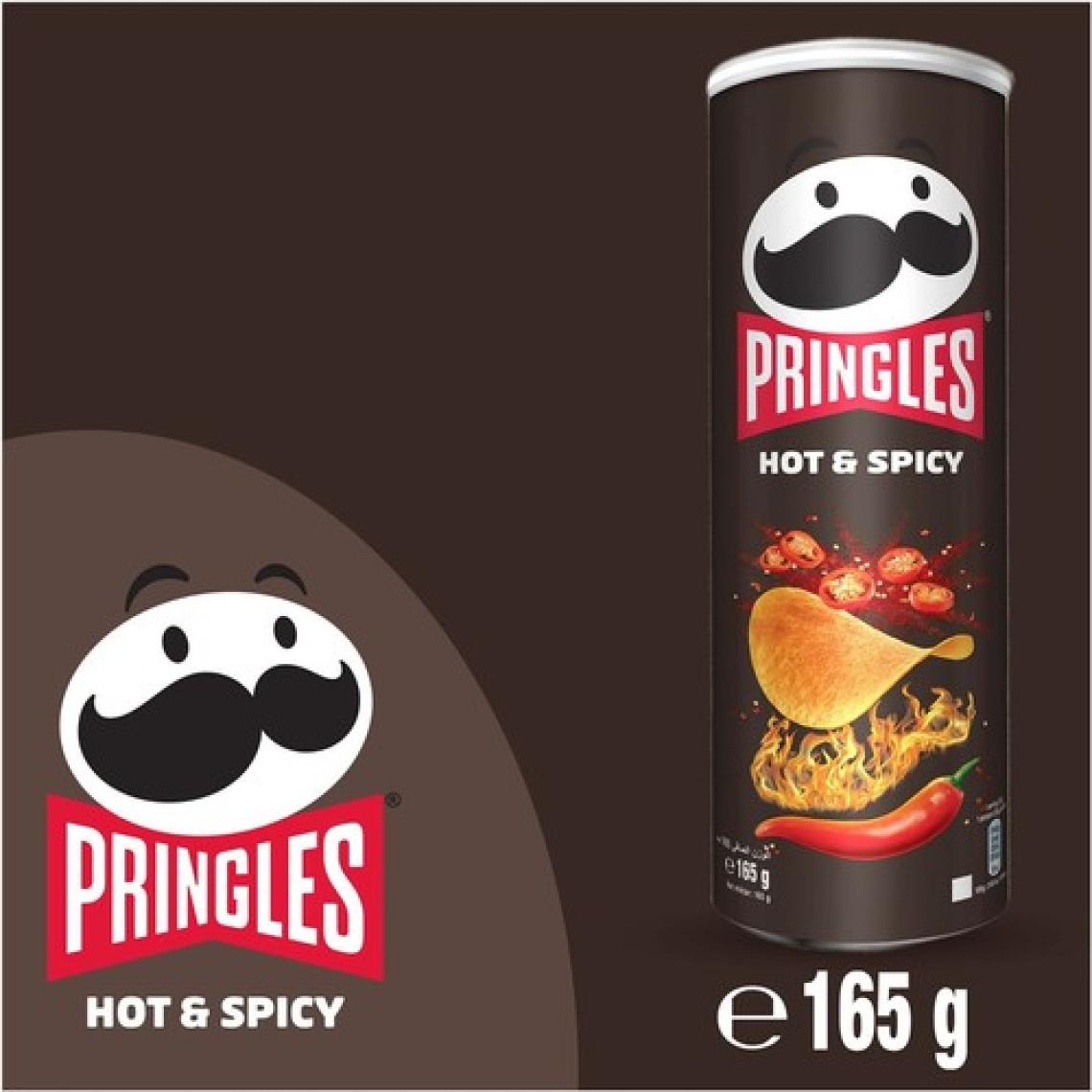 Pringles Hot & Spıcy 165 Gram - Pringles Acılı ve Baharatlı 165 Gram