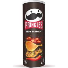 Pringles Hot & Spıcy 165 Gram - Pringles Acılı ve Baharatlı 165 Gram