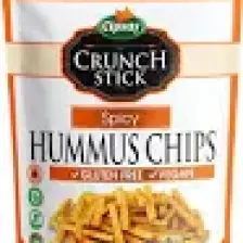 Cipsaş Crunch Stick Baharat Aromalı Vegan Glütensiz Zeytinyağlı Fırınlanmış Nohut Cipsi (Hummus Chips)