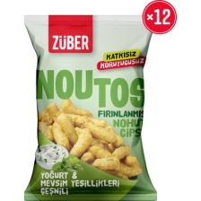 Züber Nohut Cipsi Yoğurt ve Mevsim Yeşillikleri 55 gr x 12 Adet