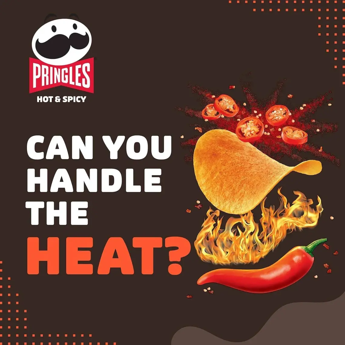Pringles Acılı Baharatlı 165 g