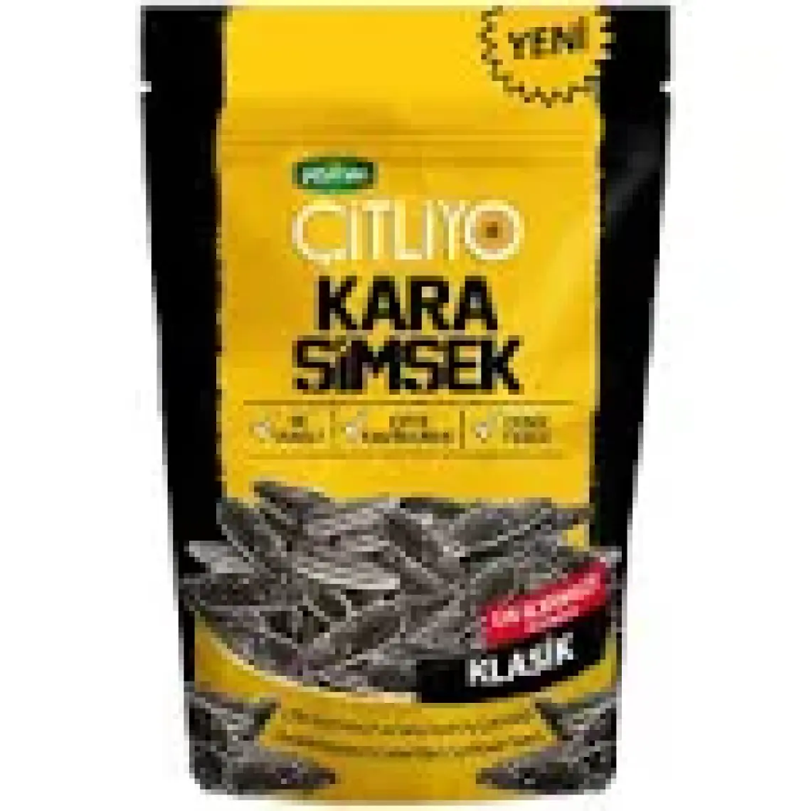 Peyman Çitliyo Kara Şimşek Klasik Tuzlu Çekirdek 180 gr