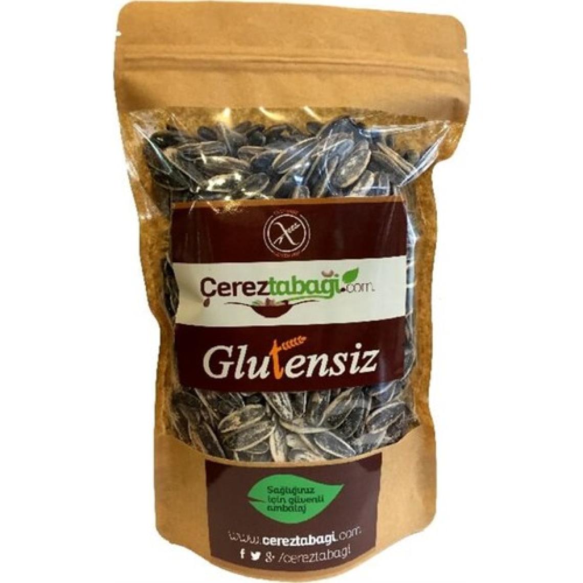 Çerez Tabağı Glutensiz Tuzlu Kavrulmuş Siyah Çekirdek 250 gr