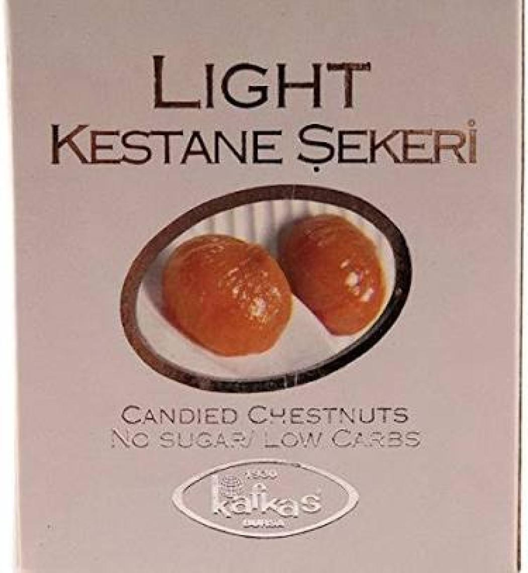 Kafkas Kestane Şekeri Şuruplu Light Kavanoz 500 gr