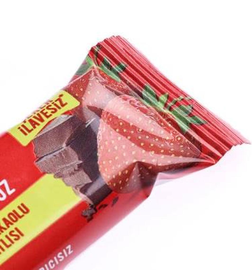 Züber Çilekli Ve Kakaolu Doğal Meyve Tatlısı  40 gr