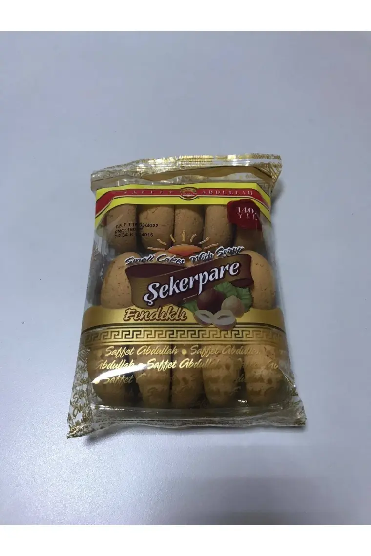 Saffet Abdullah Fındıklı Şekerpare 250 gr