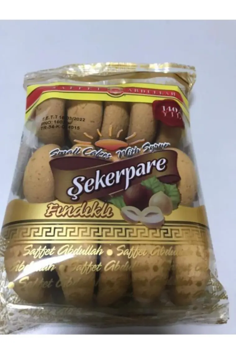 Saffet Abdullah Fındıklı Şekerpare 250 gr