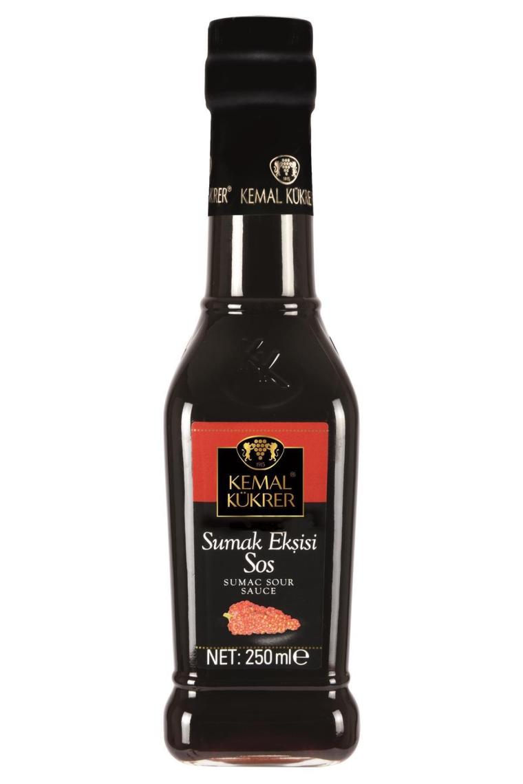 Sumak Ekşili Sos Cam Şişe 250 ml