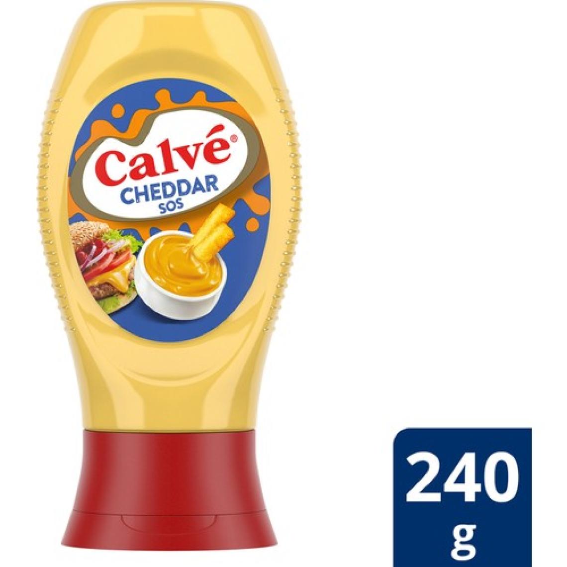 Calve Sos Cheddar 240 g