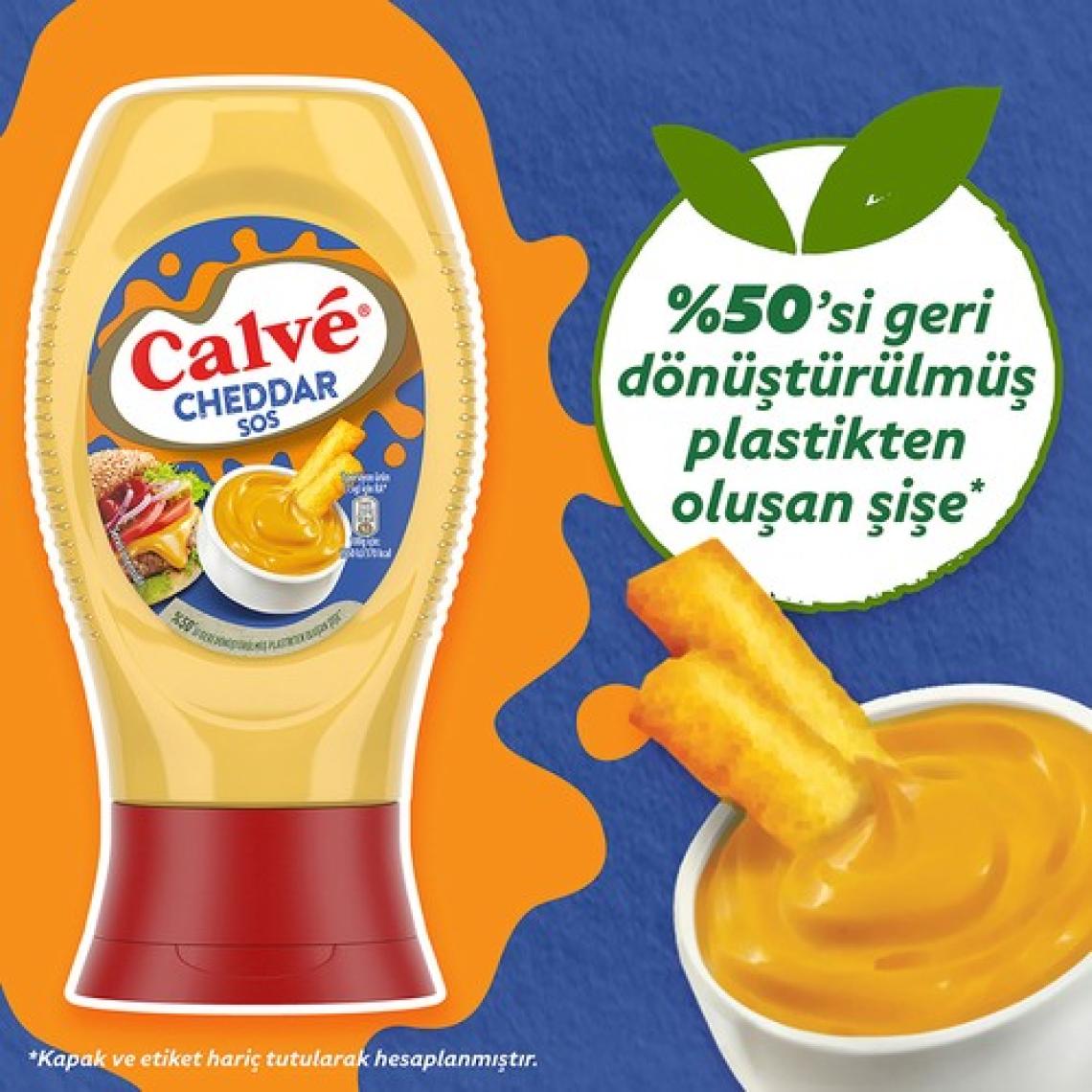 Calve Sos Cheddar 240 g