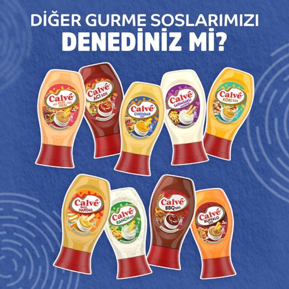 Calve Sos Cheddar 240 g