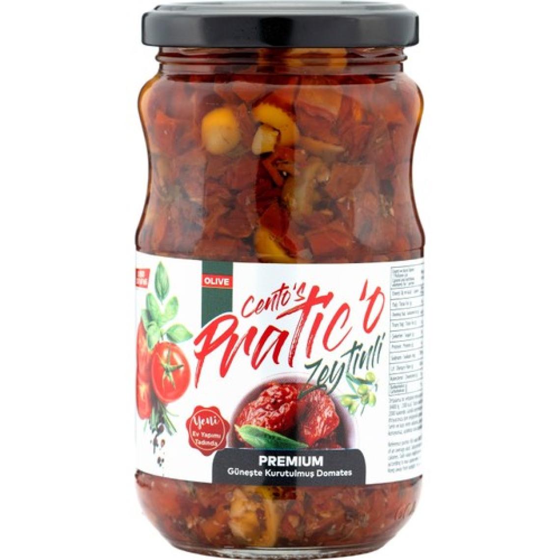Cento's Pratic'o Güneşte Kurutulmuş Domates 3'lü Set(Ezme-Acılı-;zeytinli)
