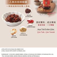 Çıtır Çıtır Soya Fasulyeli Biber Sosu ( Chili Sauce With Crispy Soybean) - 210g