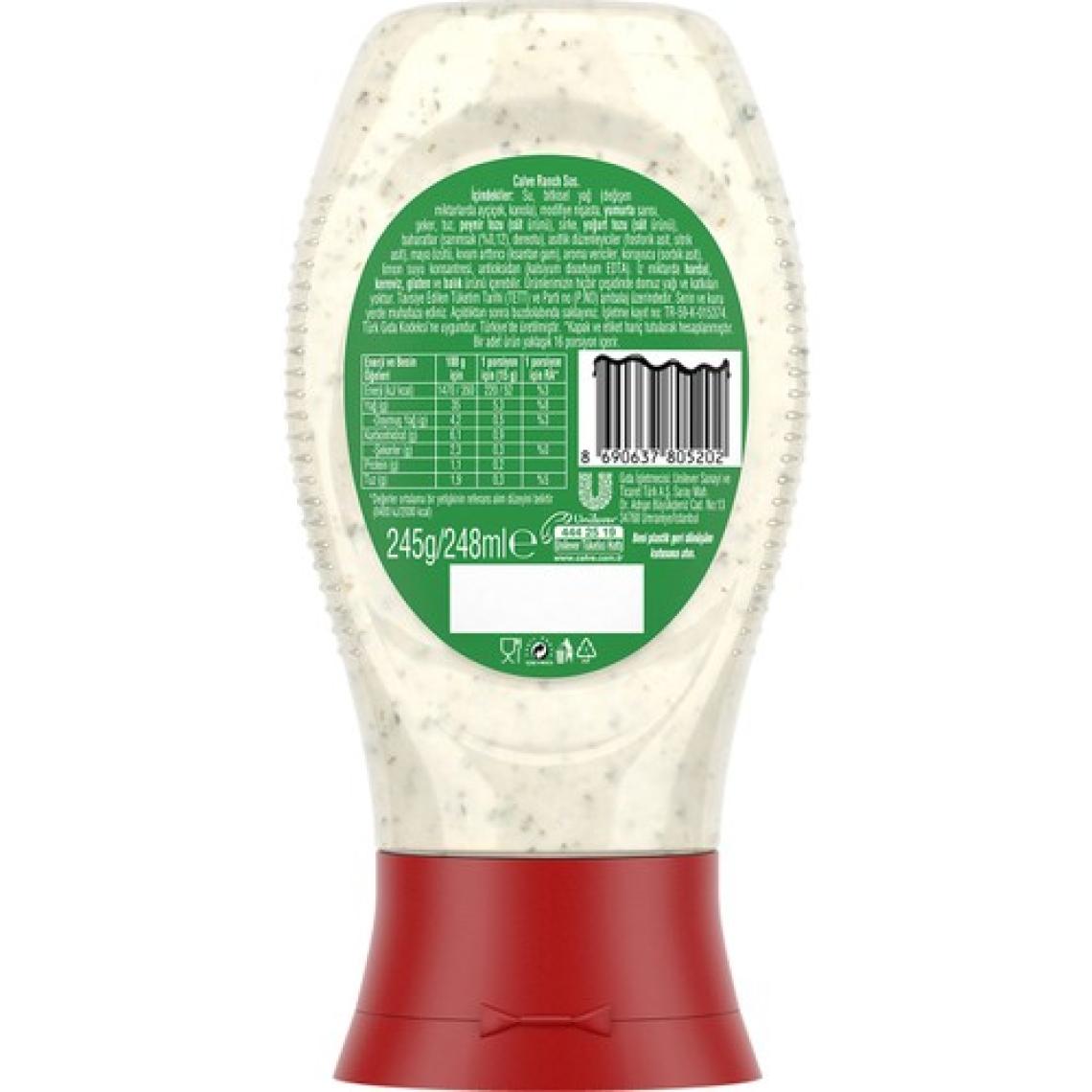 Calve Soslar Ranch Sos 245 g