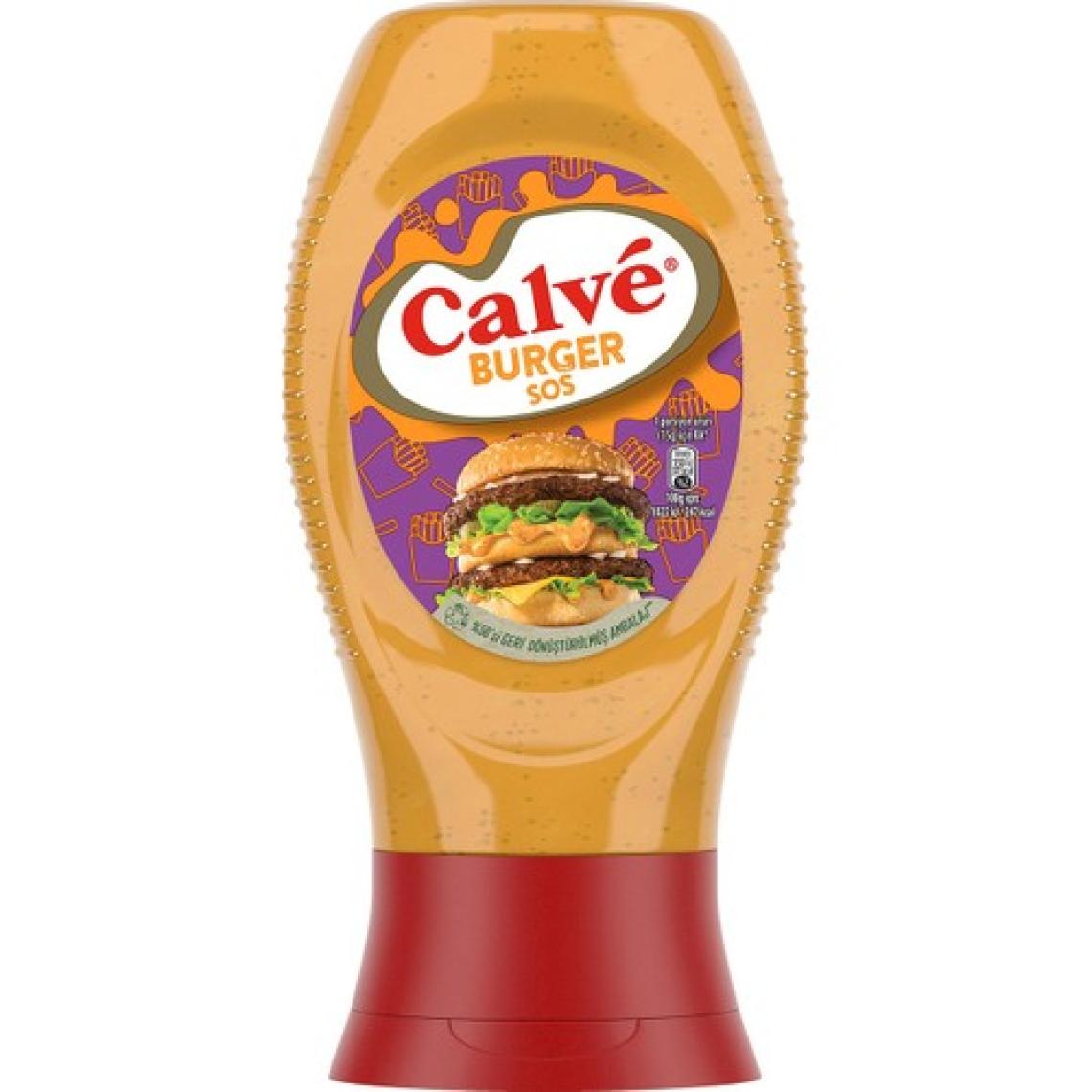 Calve Burger Sos 245 Gr