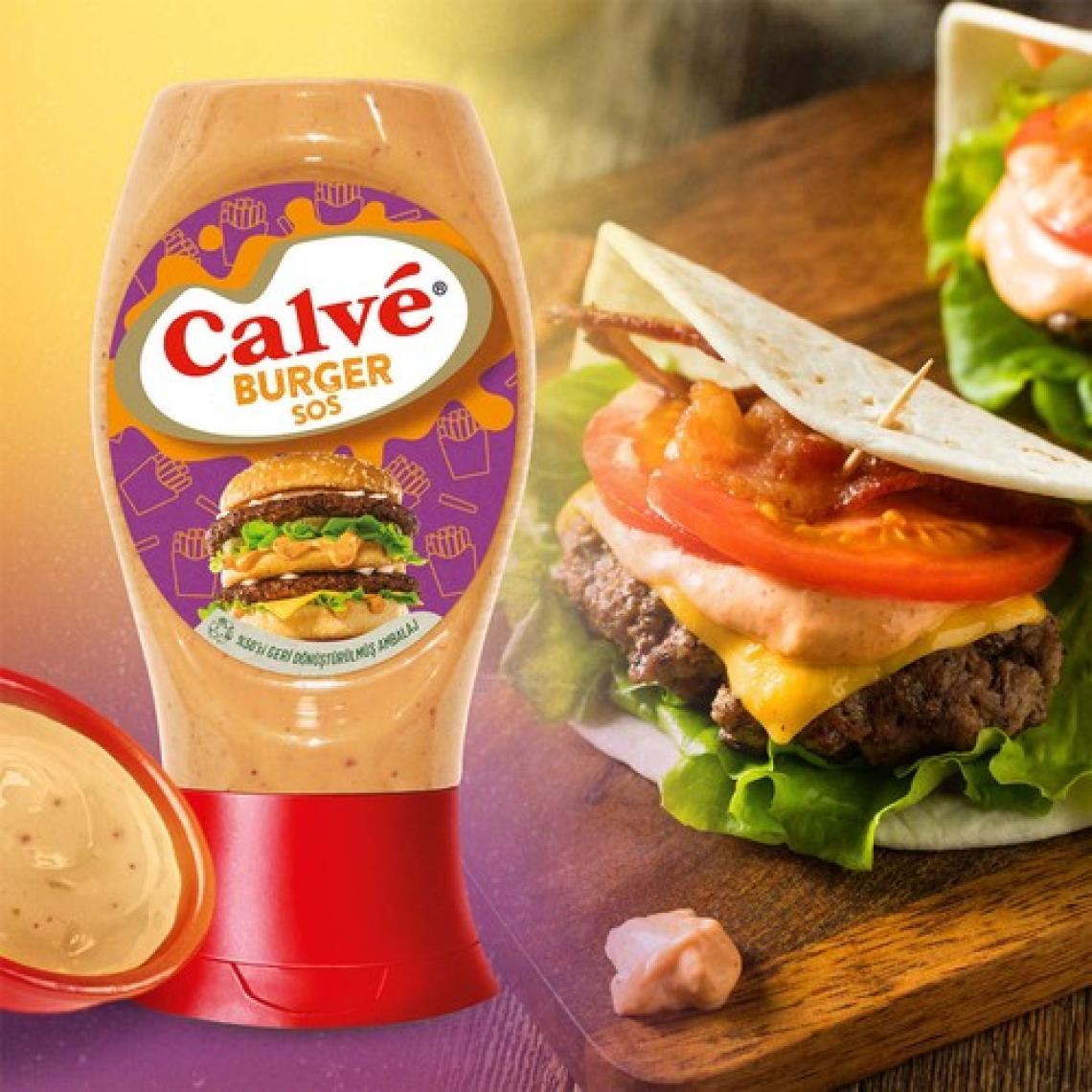 Calve Burger Sos 245 Gr