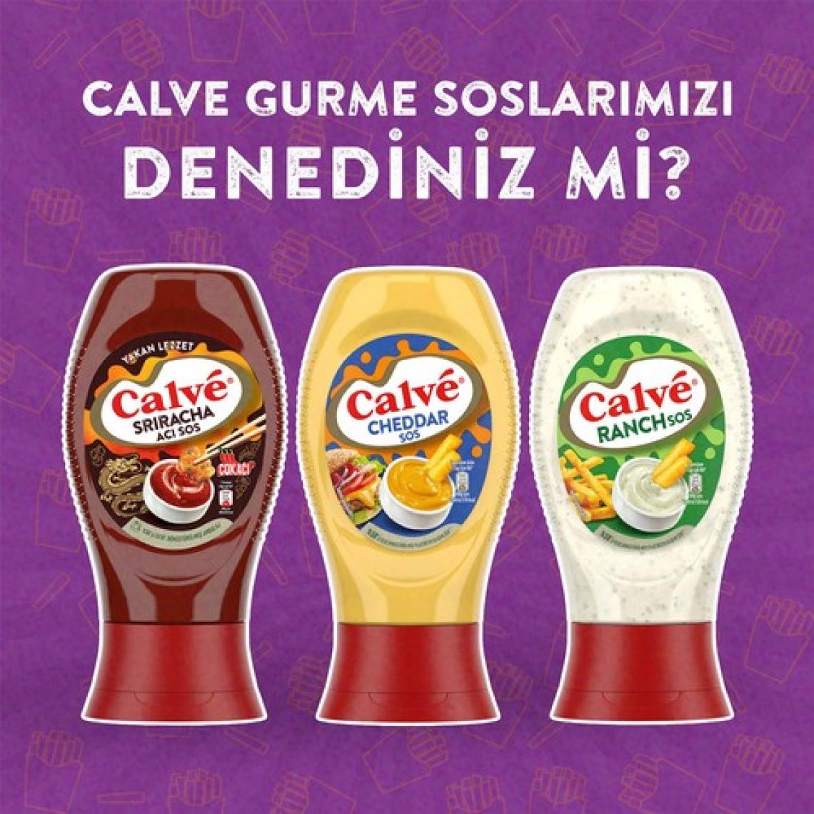 Calve Burger Sos 245 Gr