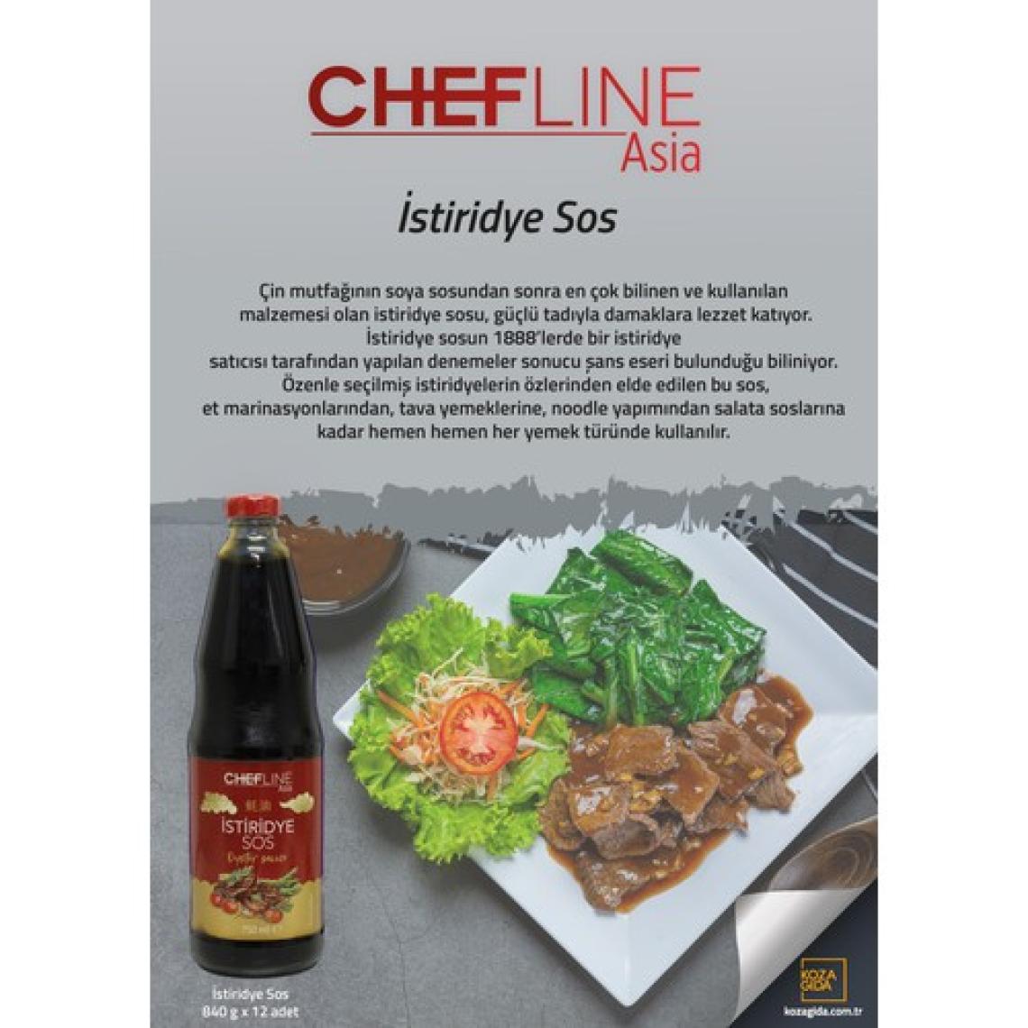 Chefline Asia Istiridye Sos Chefline Asia 840 gr