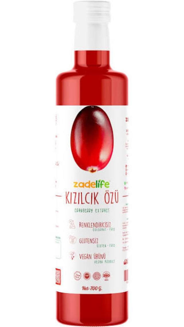 Zadelife Kızılcık Özü 700 G (pestisit & Ağır Metal Içermez Analizli )