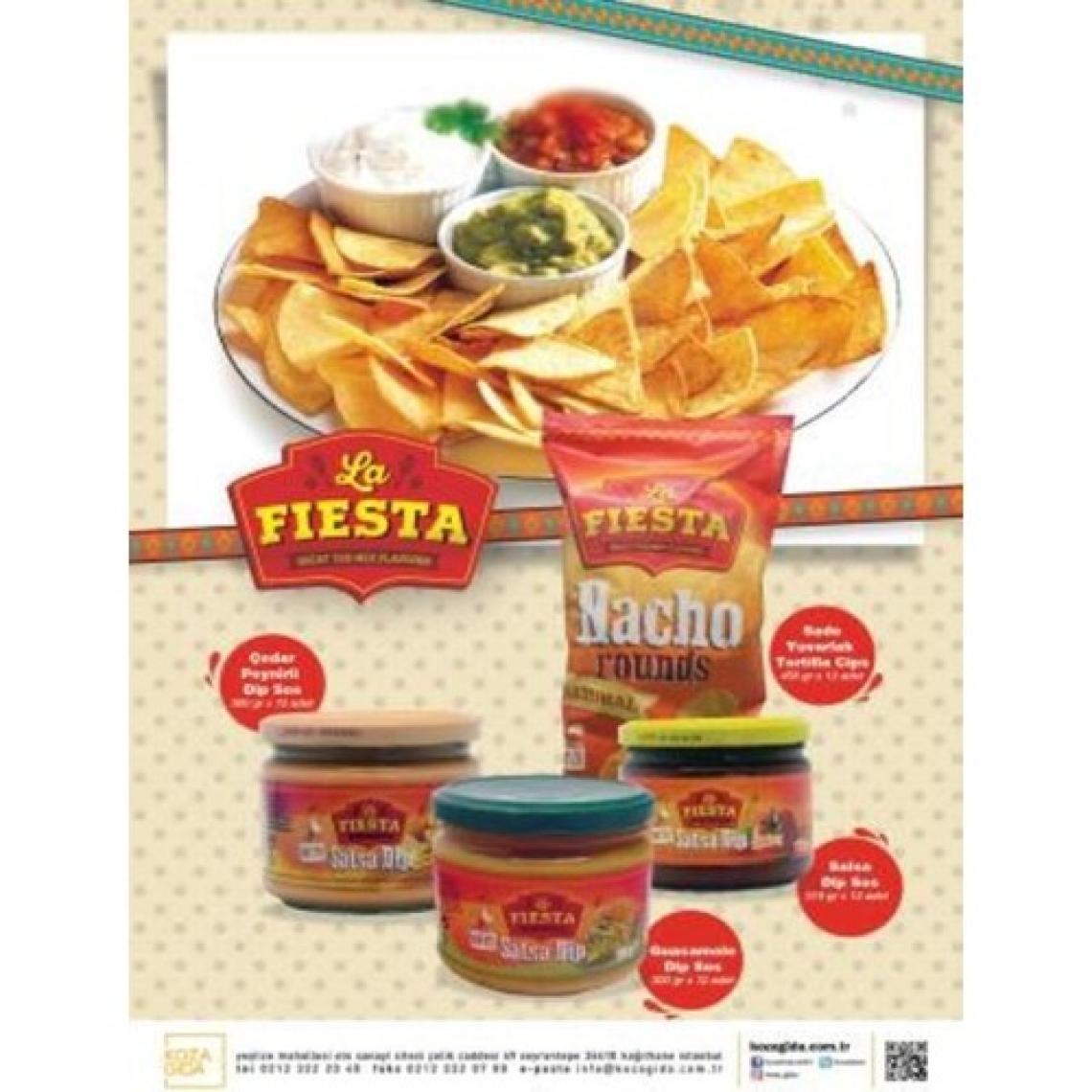 La Fiesta Çedar Peynirli Dip Sos 300 gr