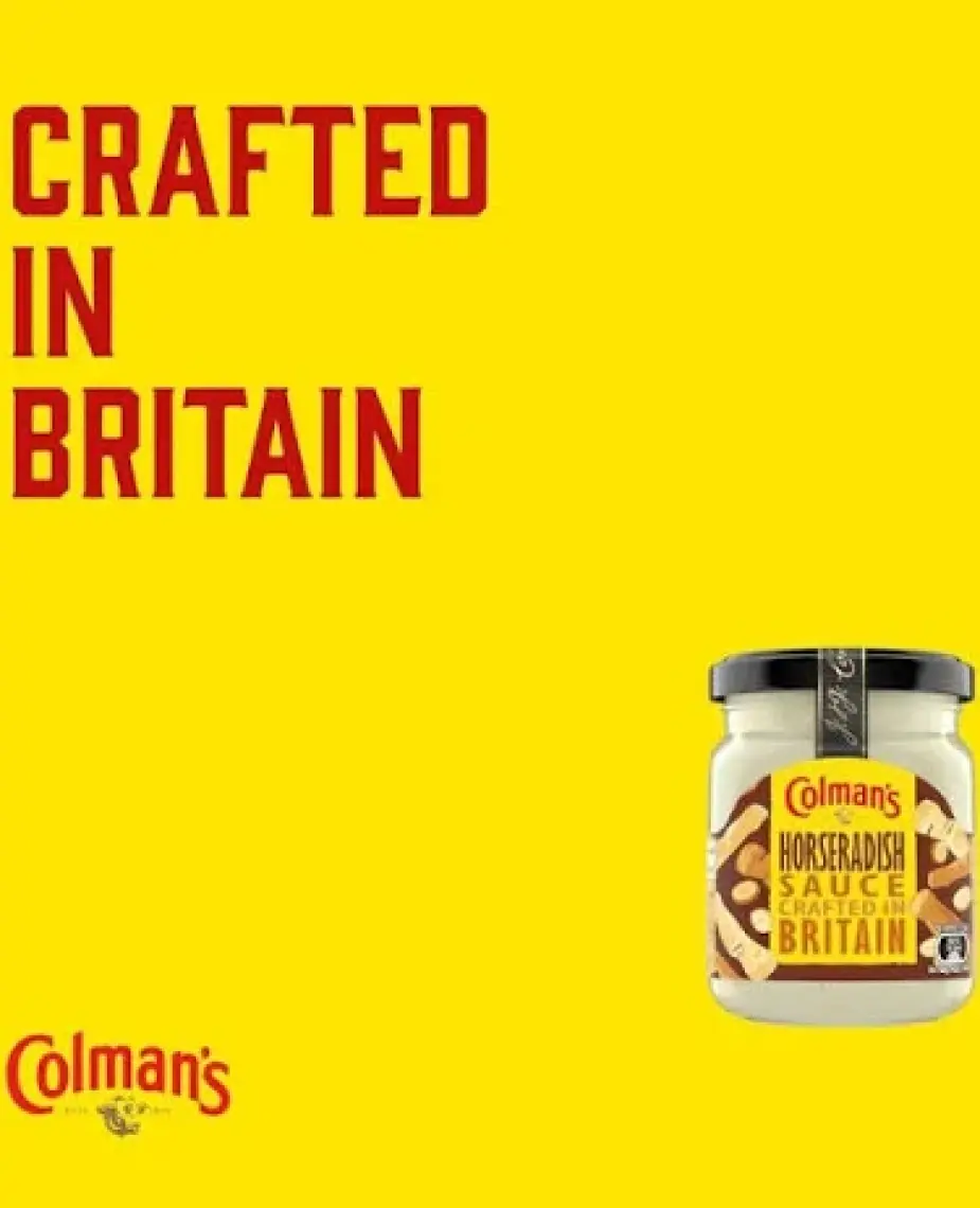 Colman's Horseradish Sos 136 gr