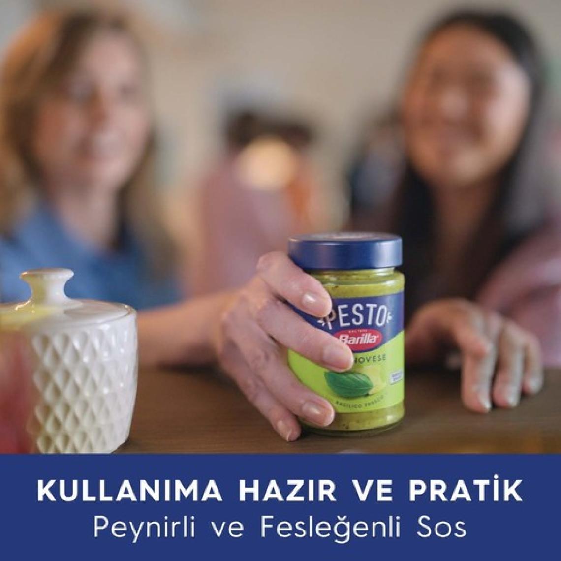 Barilla Fesleğenli/ Pesto Genovese Makarna Sosu 190 Gr