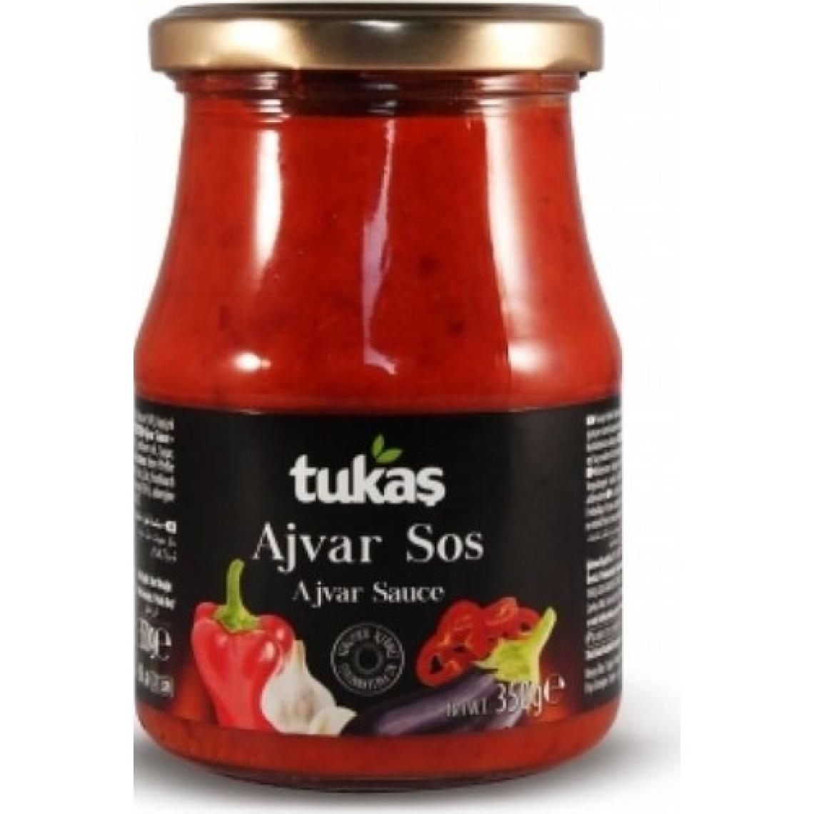 Tukaş Ajvar Sos Tatlı 350 gr