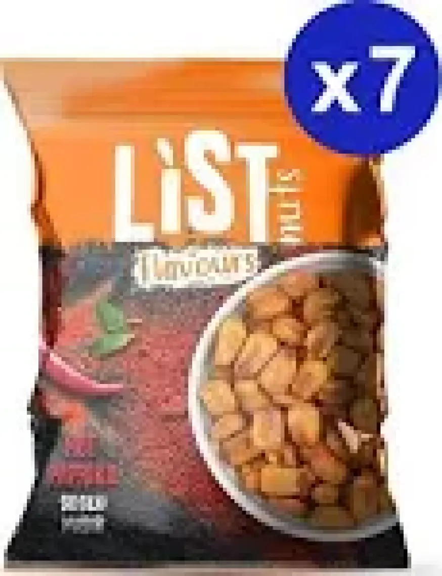 List Flavours Hot Paprika Soslu Mısır 7 x 75 gr