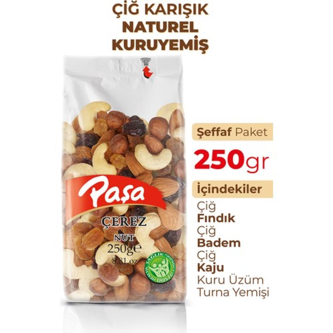 Çiğ Karışık Kuruyemiş 250 gr