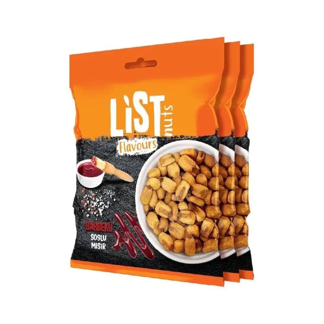 List Flavours Barbekü Soslu Mısır 3 x 75 G