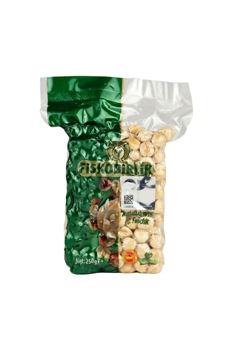 Fiskobirlik Paket Kavrulmuş Fındık Vakumlu 250 gr kk