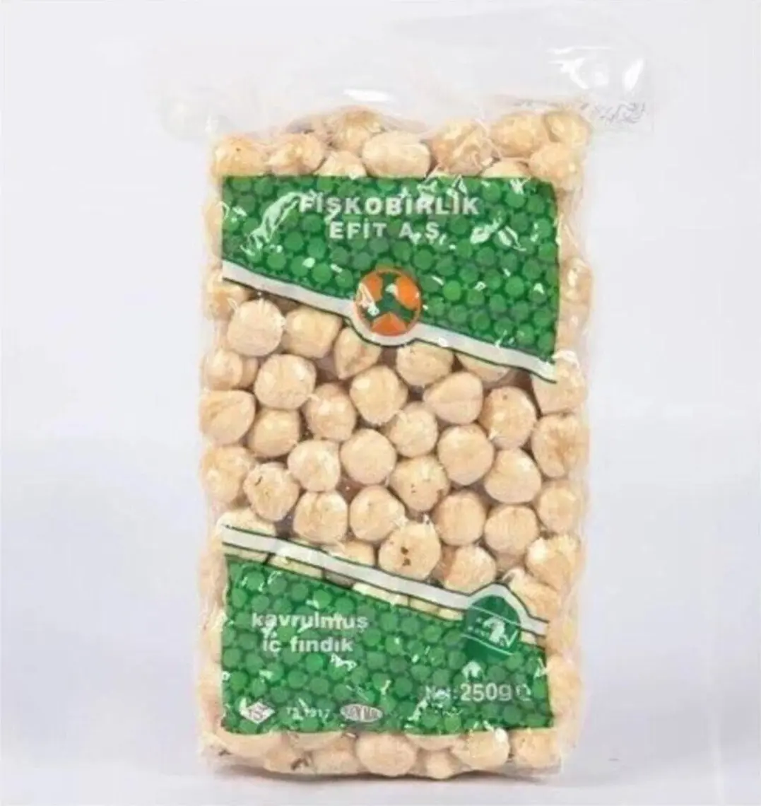 Fiskobirlik Paket Kavrulmuş Fındık Vakumlu 250 gr kk