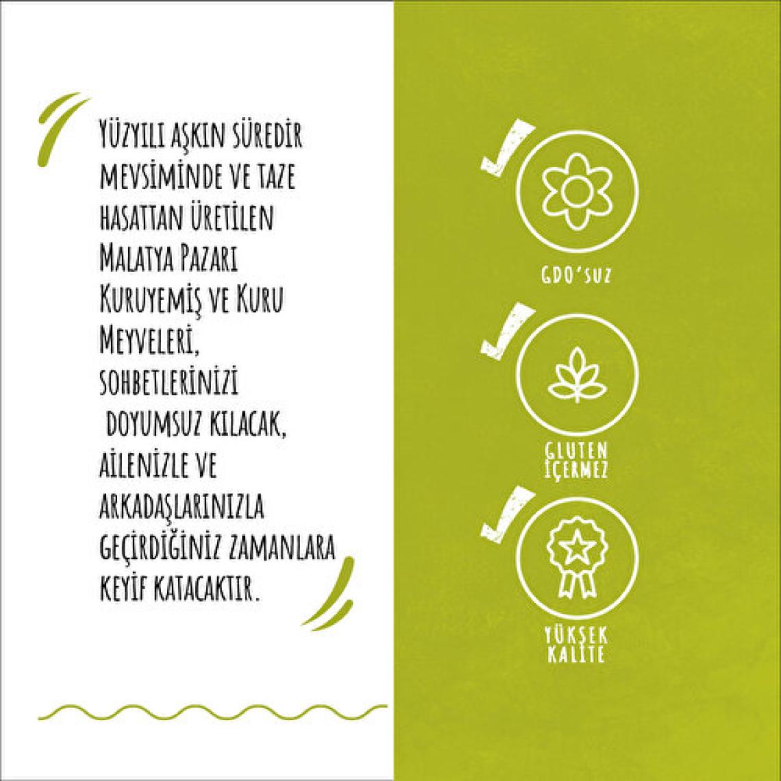 Malatya Pazarı Murat Palancı Kavrulmuş Fındık Içi 180 gr