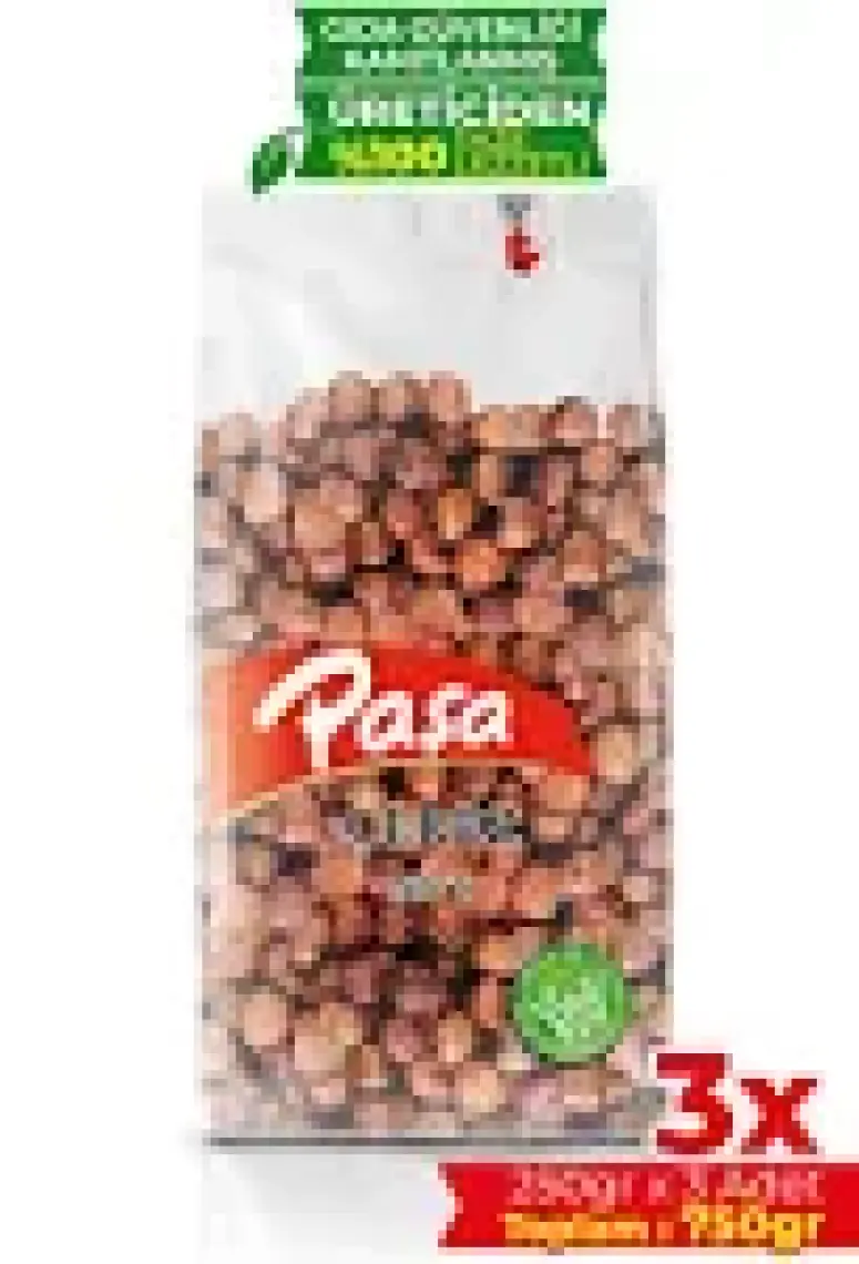 Paşa Kuruyemiş Çiğ Fındık İçi 250 gr x 3 Adet (750 gr)
