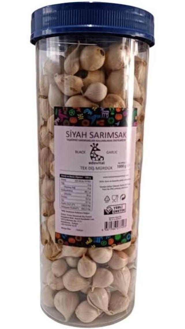 Edovital Siyah Sarımsak Tek Diş Mürdük 1 kg