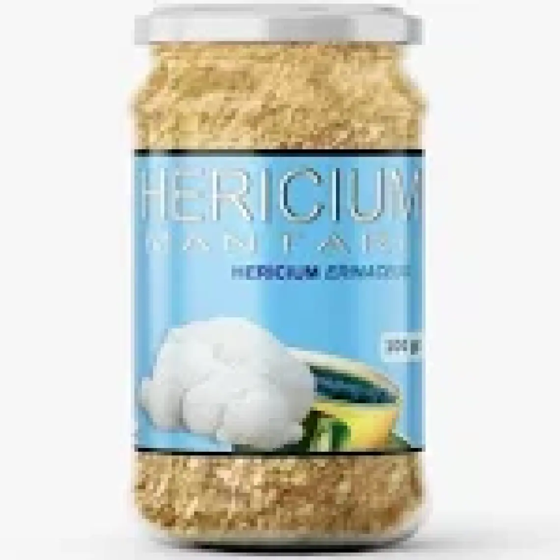 Agroma Hericium Aslan Yelesi Mantarı Kuru - Öğütülmüş 100 gr(Cam kavanoz)