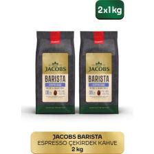 Jacobs Barista Editions Çekirdek Kahve Espresso  ( 1 kg x 2)