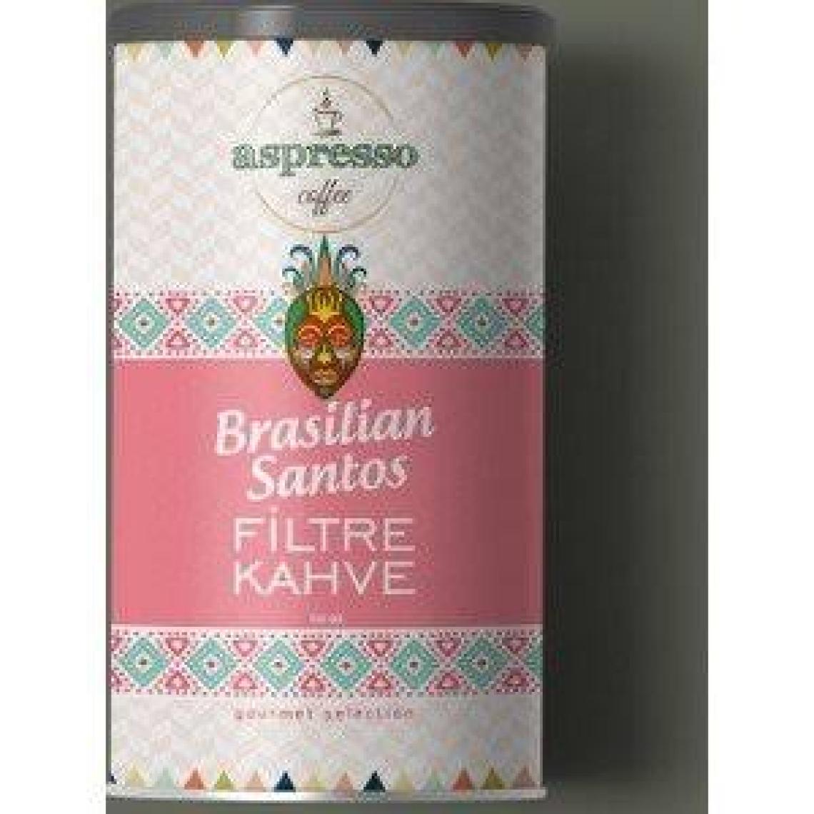 Aspresso Brasilian Santos Filtre Kahve 500 gr