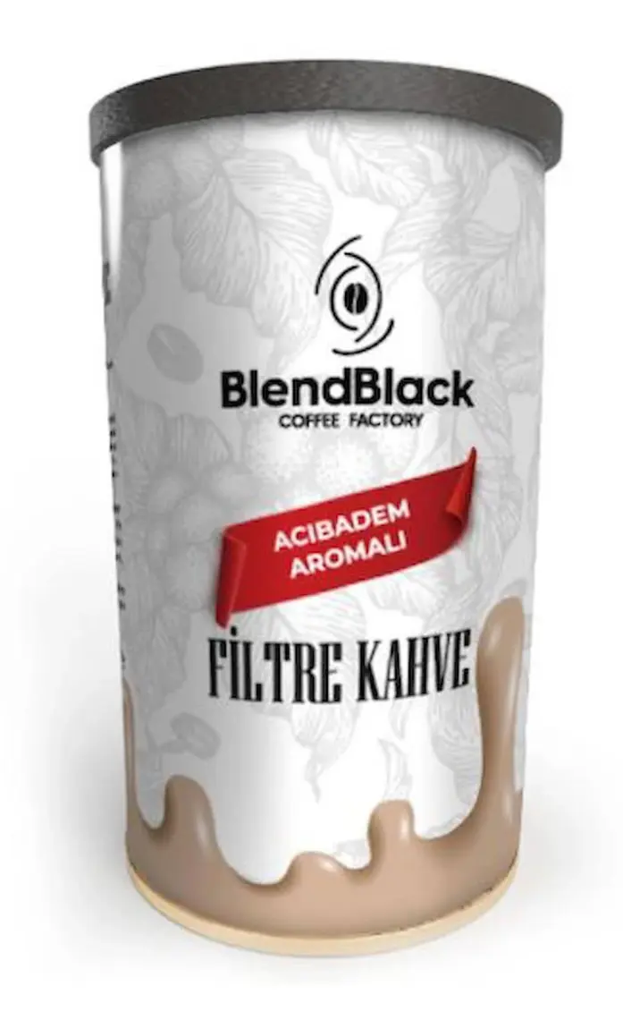 BlendBlack Acıbadem Aromalı Filtre Kahve Teneke Kutu 250 gr