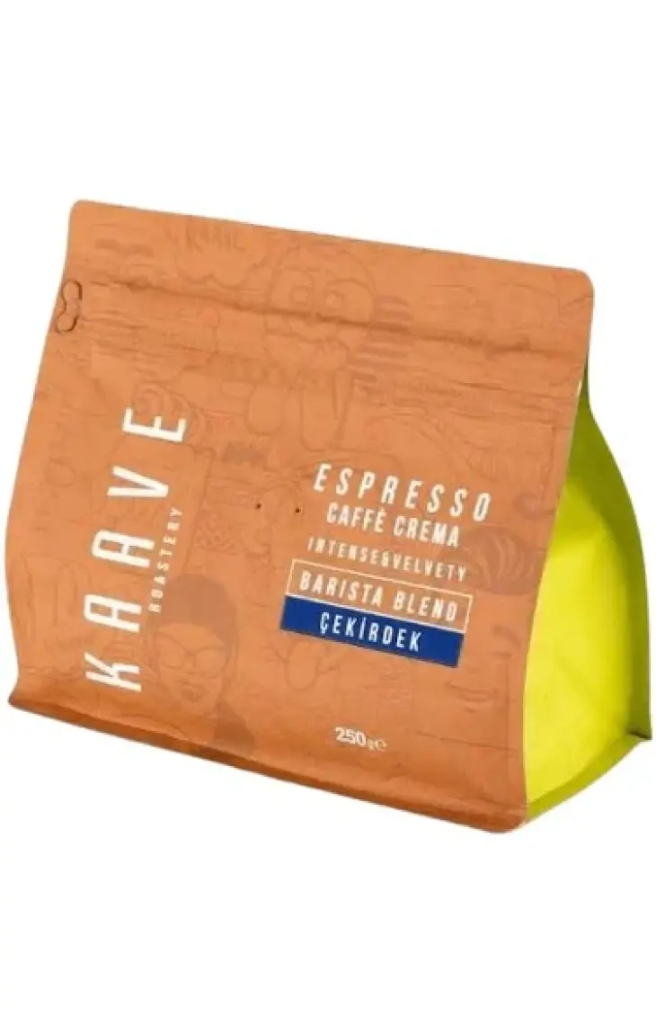 Kaave Roastery Espresso Caffe Crema Çekirdek Kahve 250 gr
